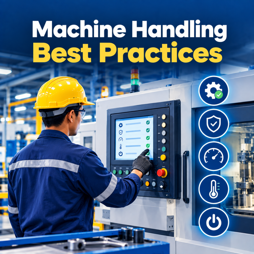 machine handling best practices