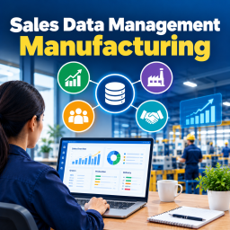 sales data management manufacturing