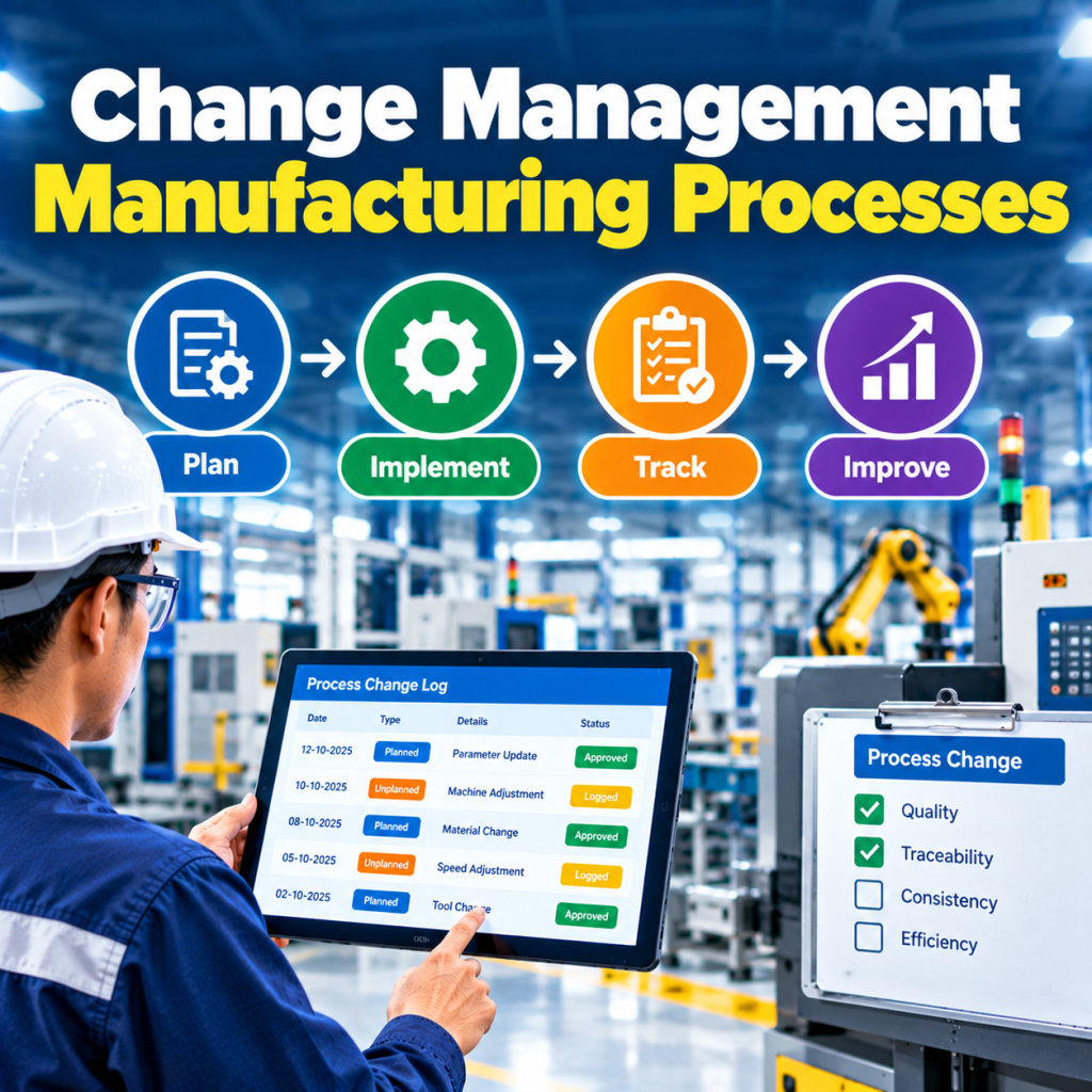 change management manufacturing processes